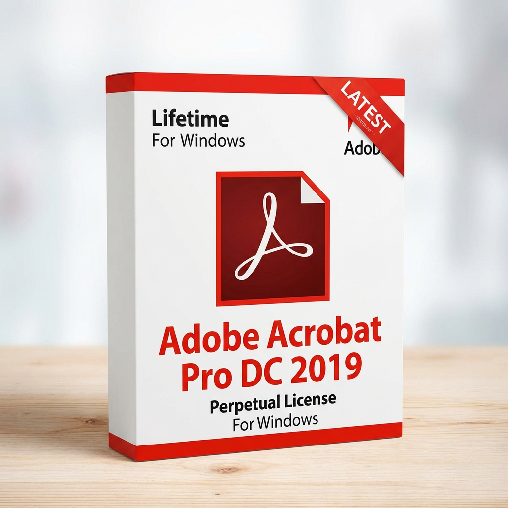 Adobe Acrobat Pro DC 2019 - Lifetime licencia para Windows descarga instantánea